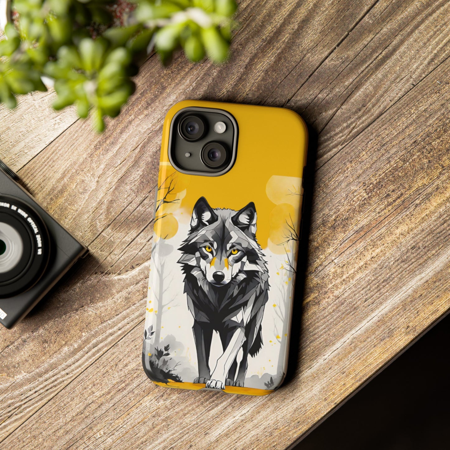 Lone Wolf Tough Phone Cases