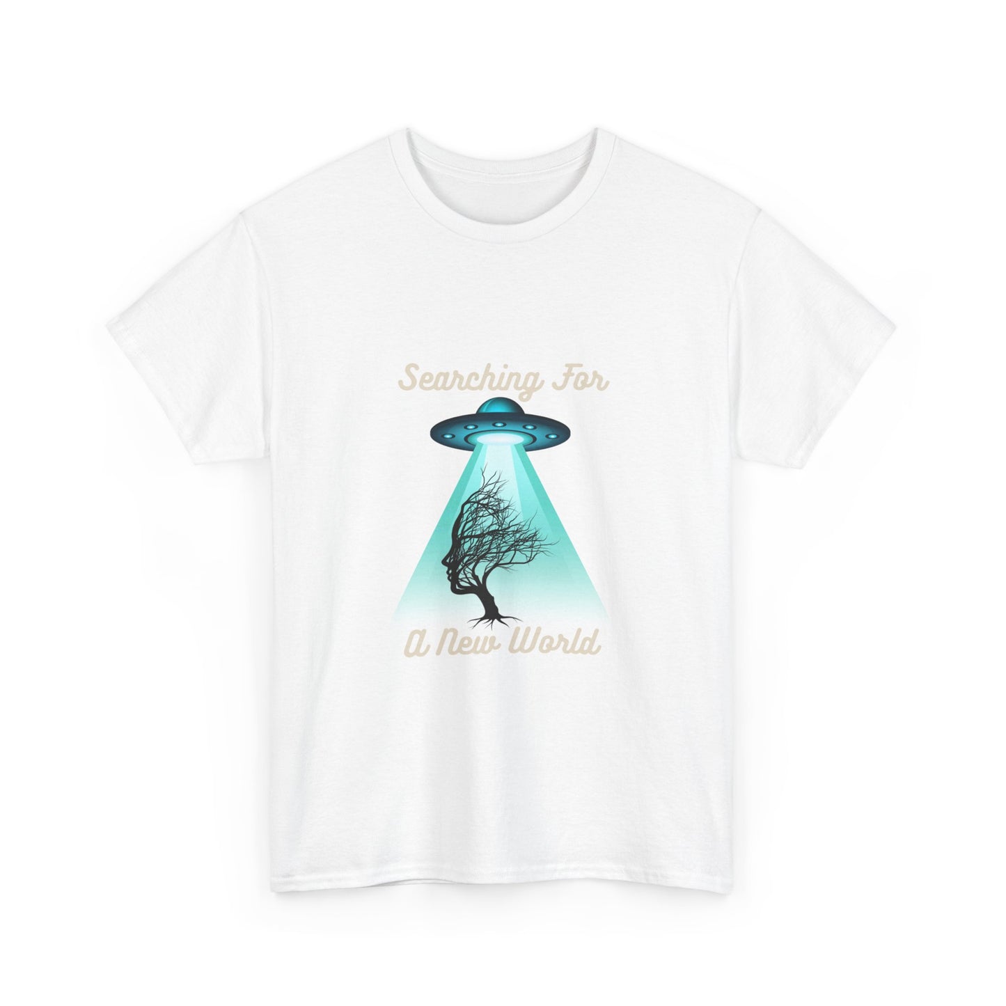 Searching for a New World Unisex Heavy Cotton Tee