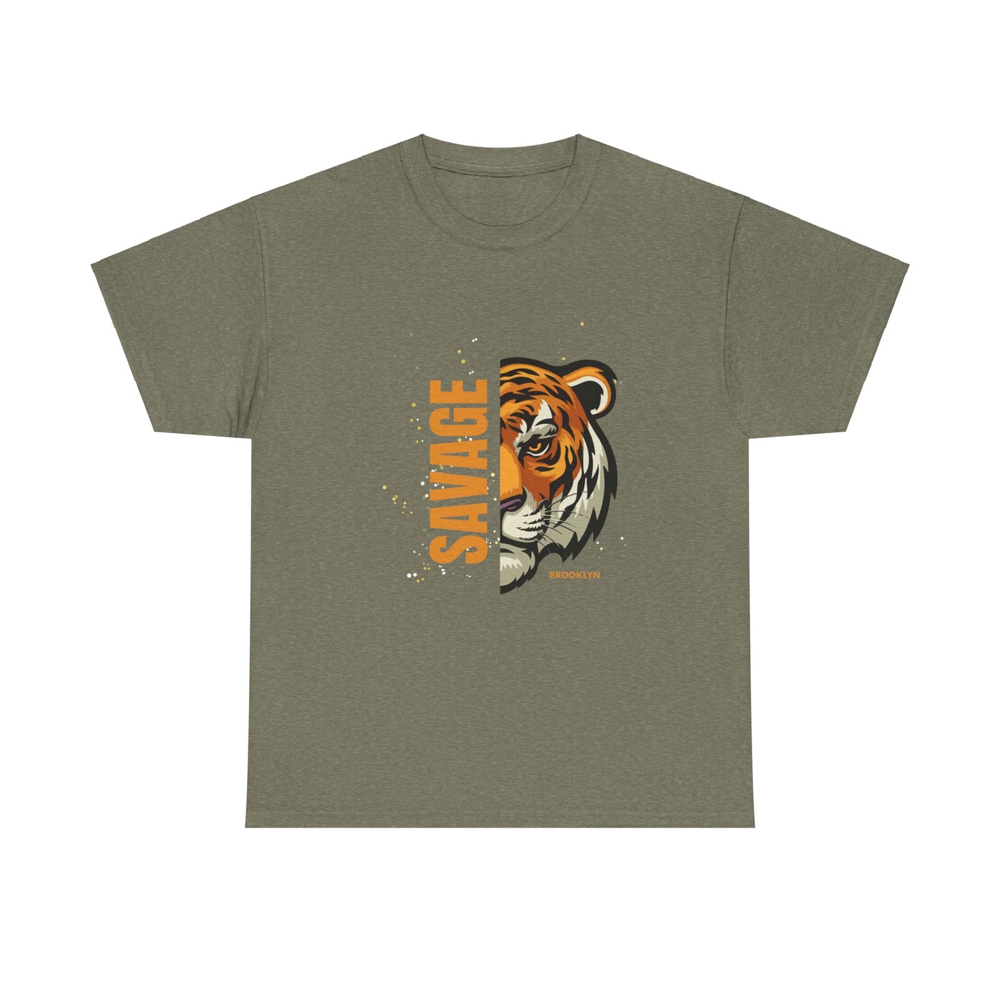 Savage Tiger Unisex Tee - Brooklyn Design