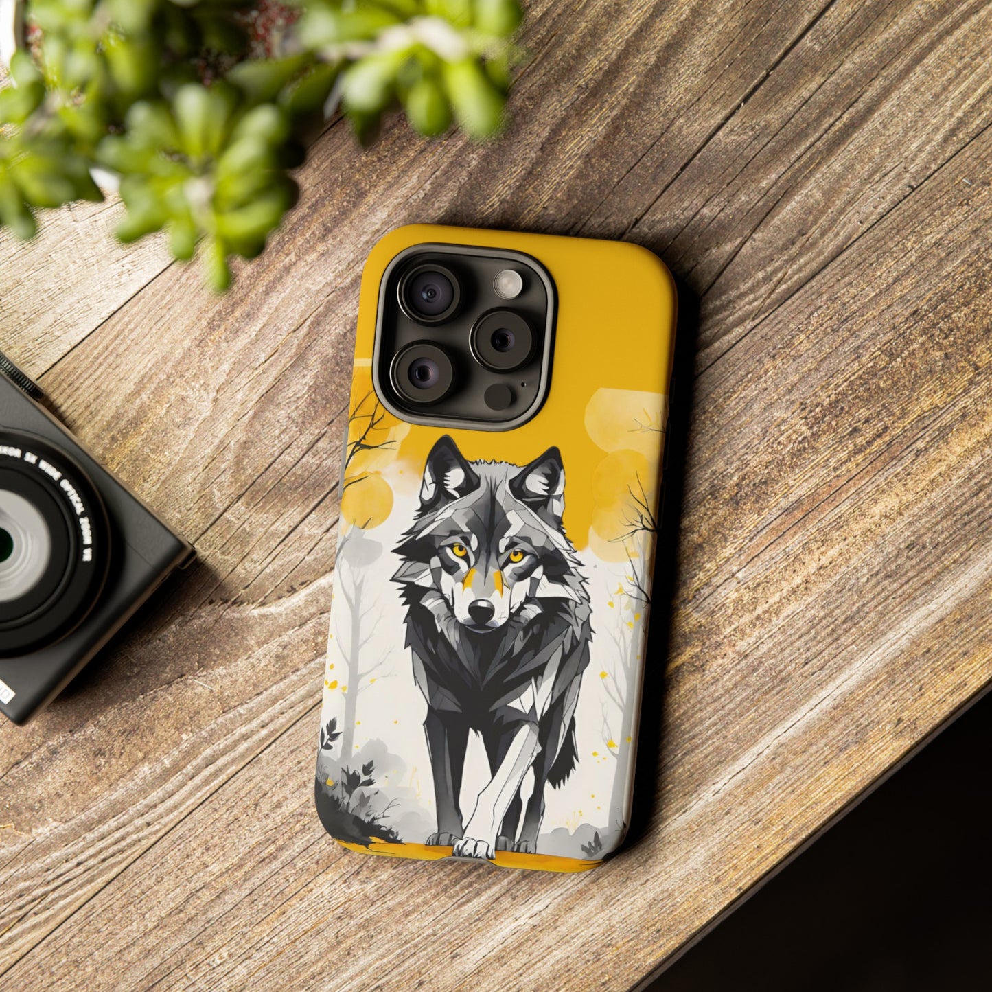 Lone Wolf Tough Phone Cases