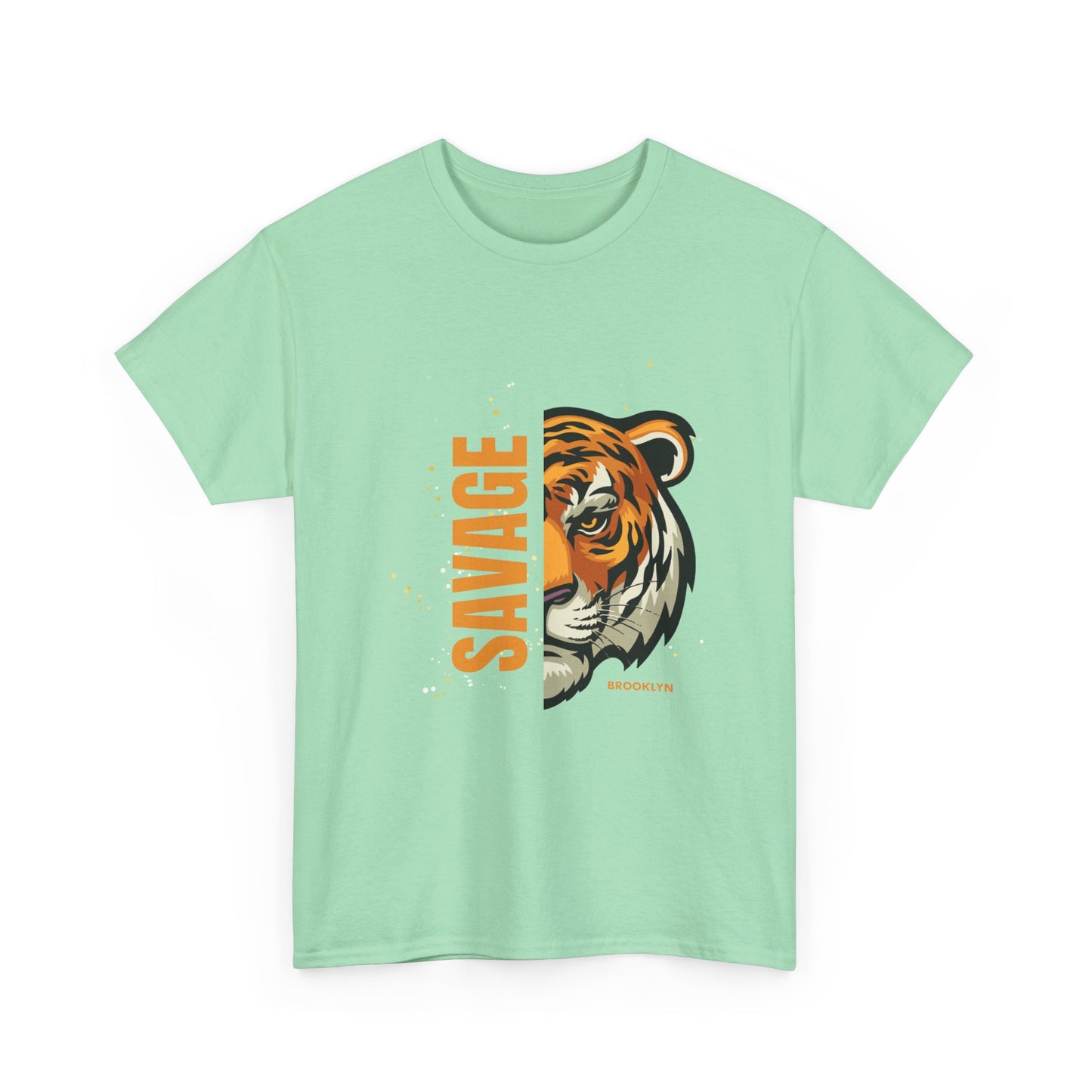 Savage Tiger Unisex Tee - Brooklyn Design