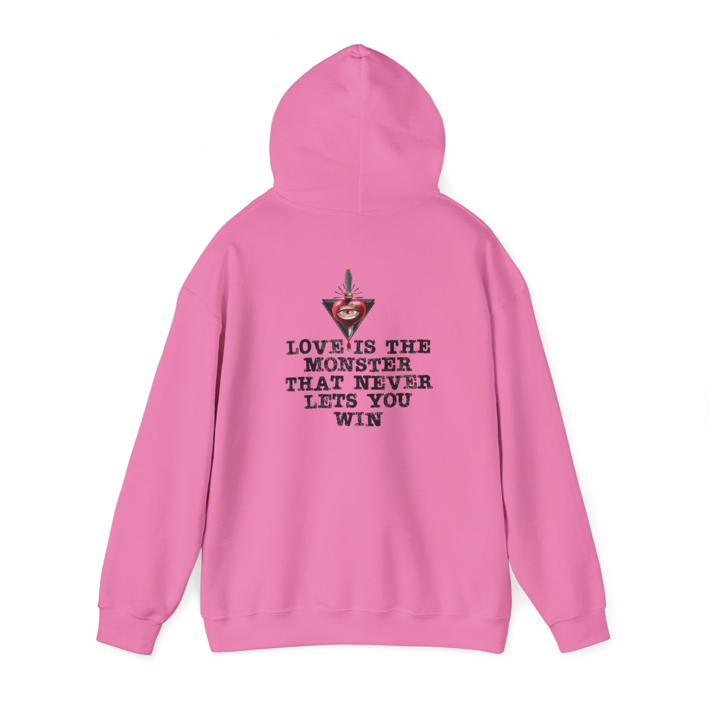 Love is the Monster Hoodie Sweatshirt