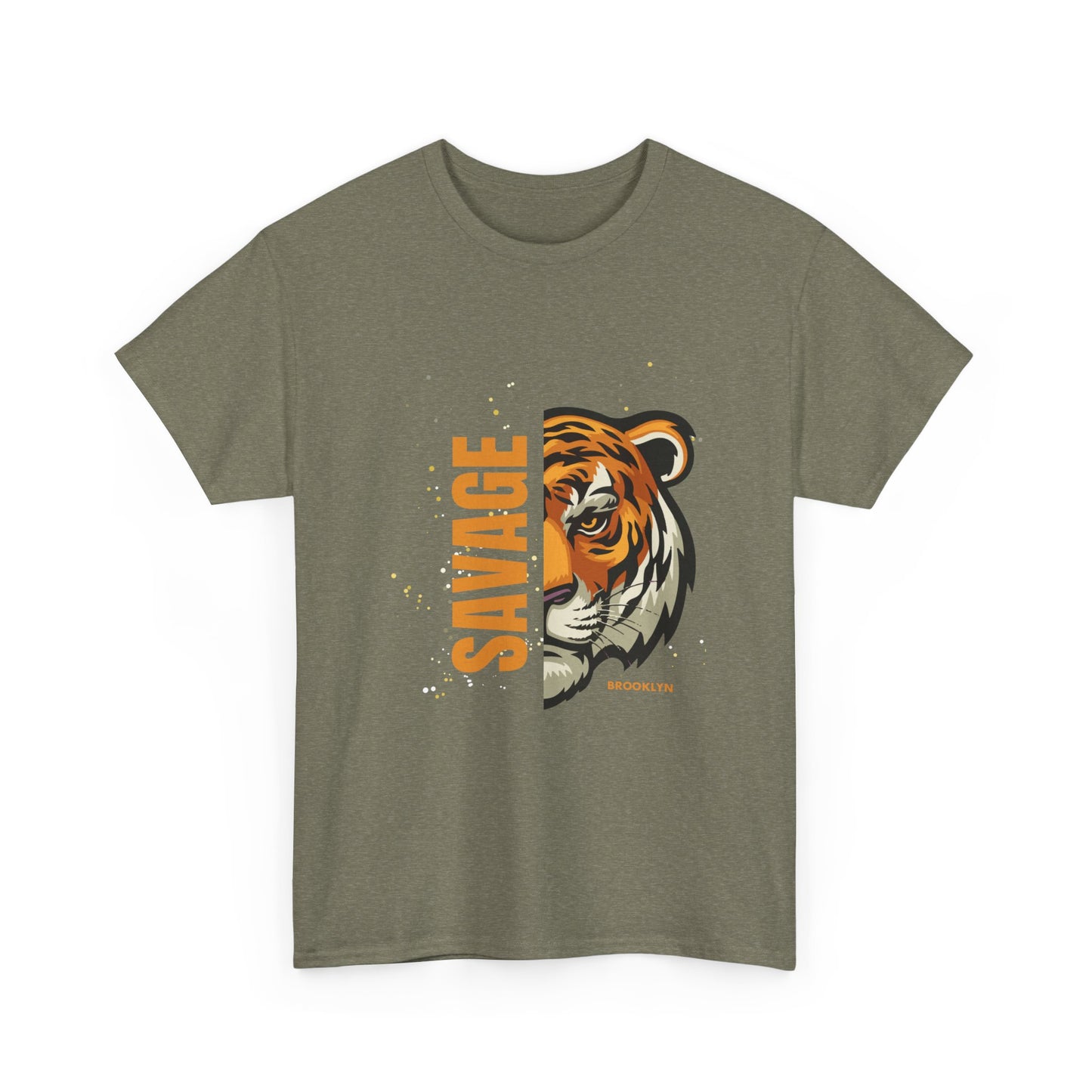 Savage Tiger Unisex Tee - Brooklyn Design