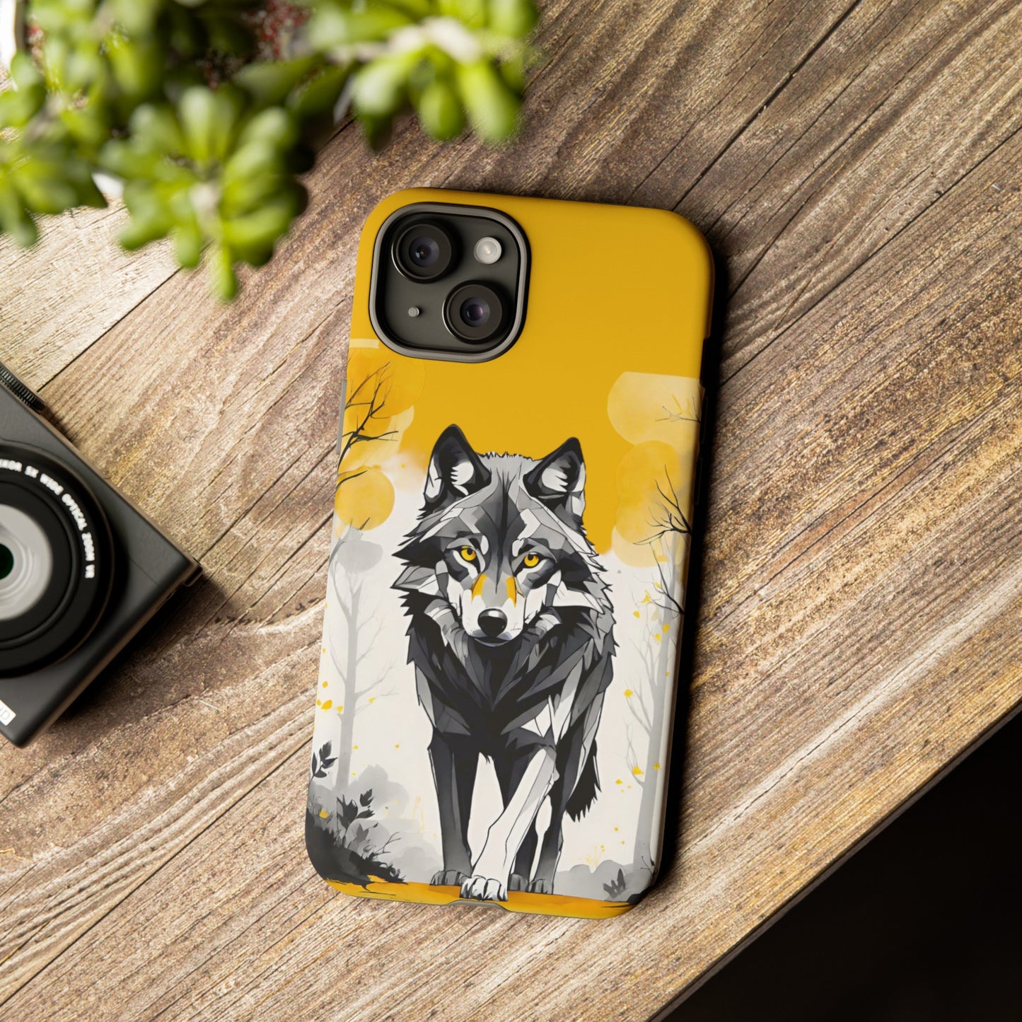 Lone Wolf Tough Phone Cases