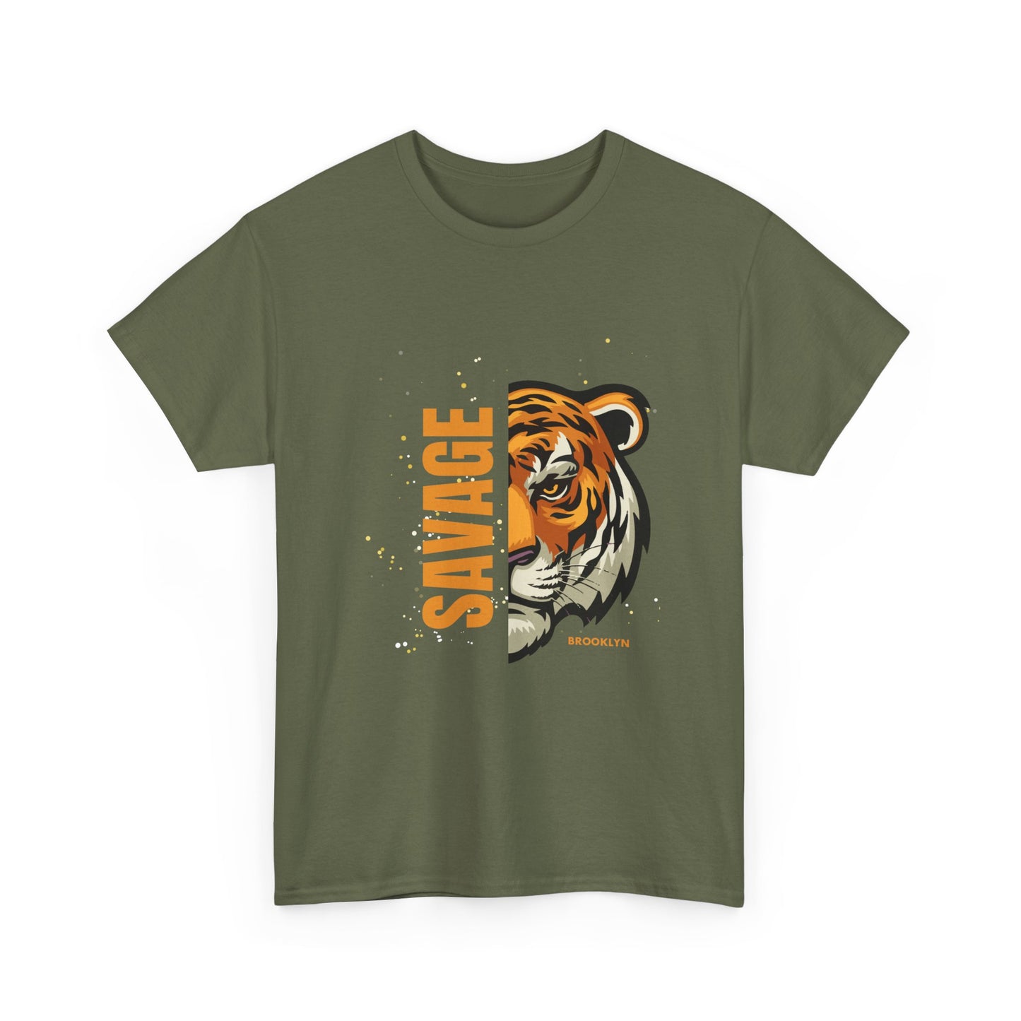 Savage Tiger Unisex Tee - Brooklyn Design