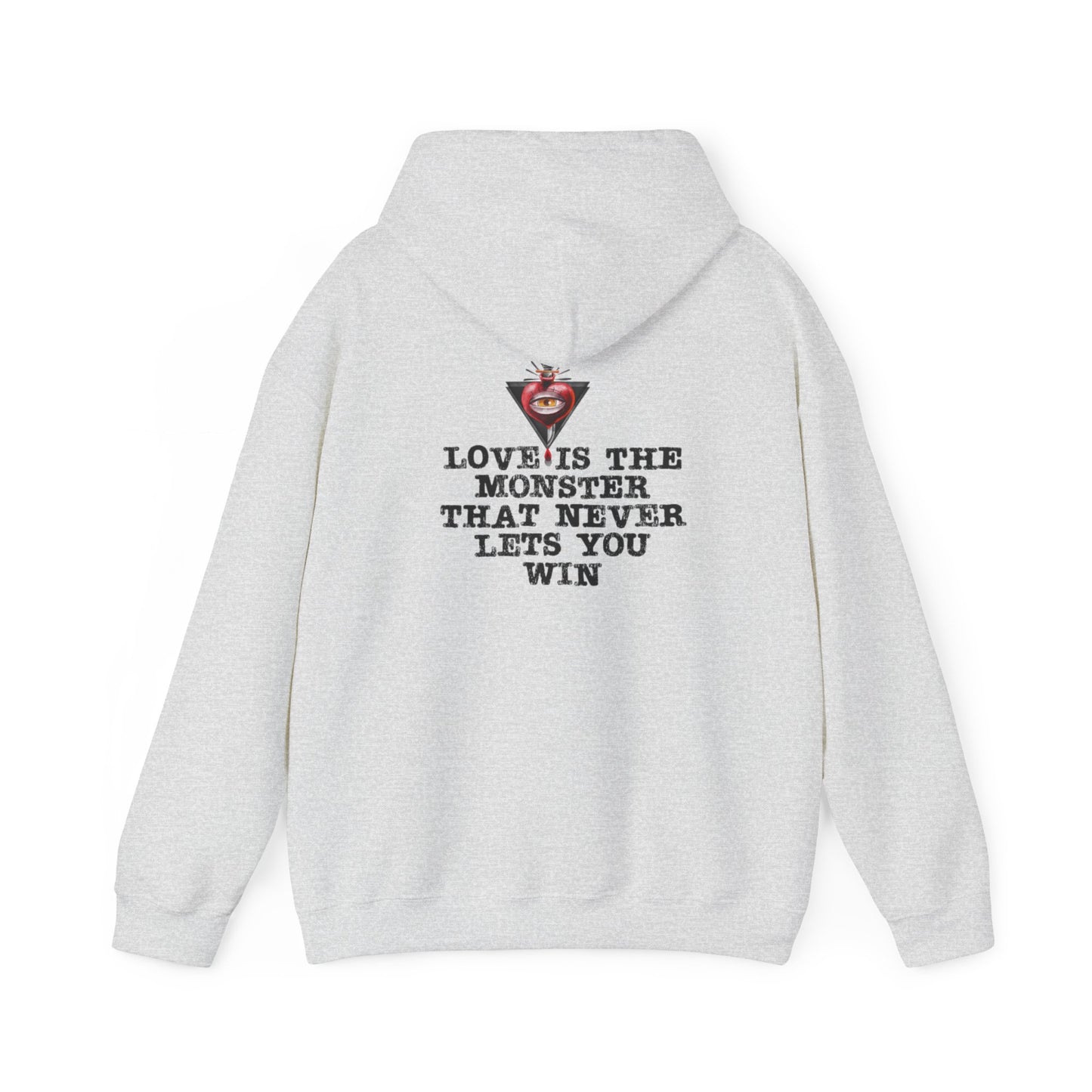 Love is the Monster Hoodie Sweatshirt