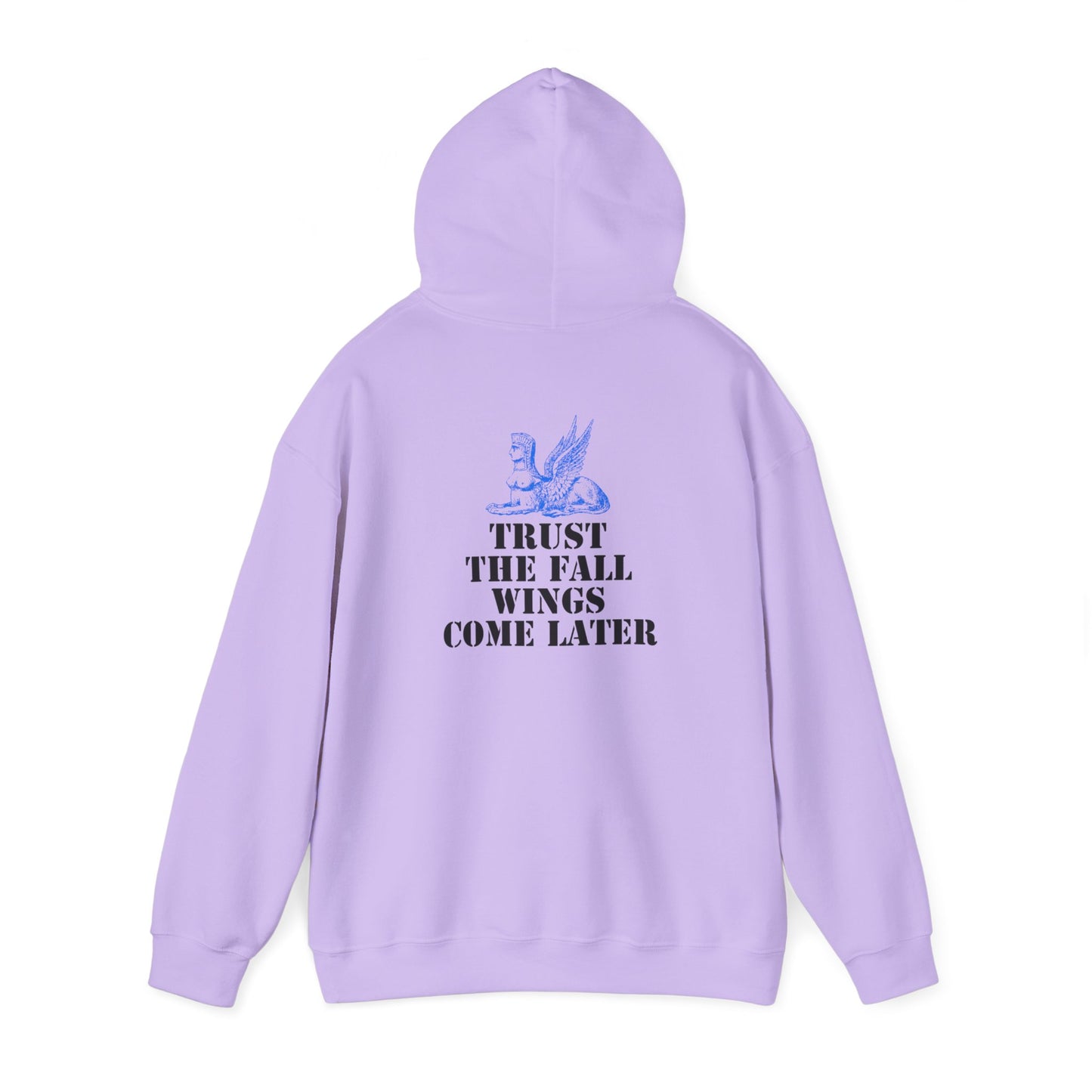 Trust the Fall Wings Come Later Sphinx Unisex Heavy Blend™ Hoodie Sweatshirt