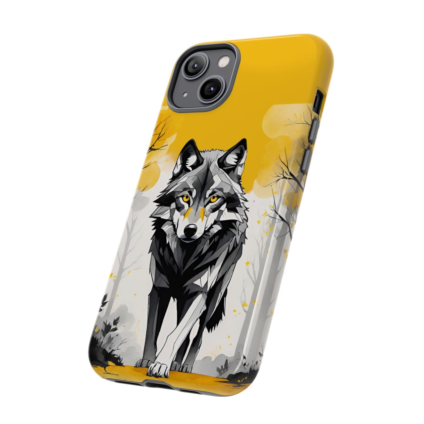 Lone Wolf Tough Phone Cases