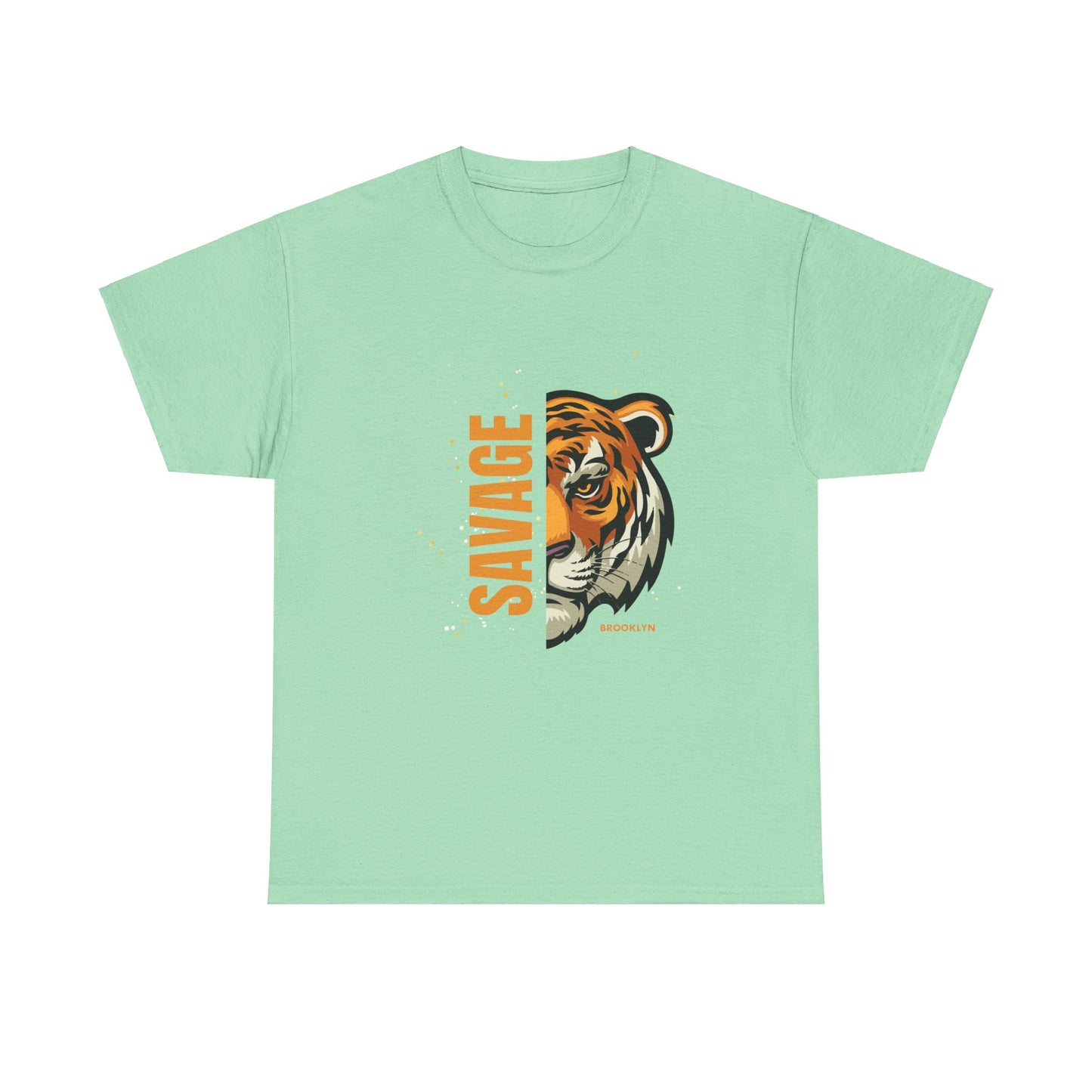 Savage Tiger Unisex Tee - Brooklyn Design