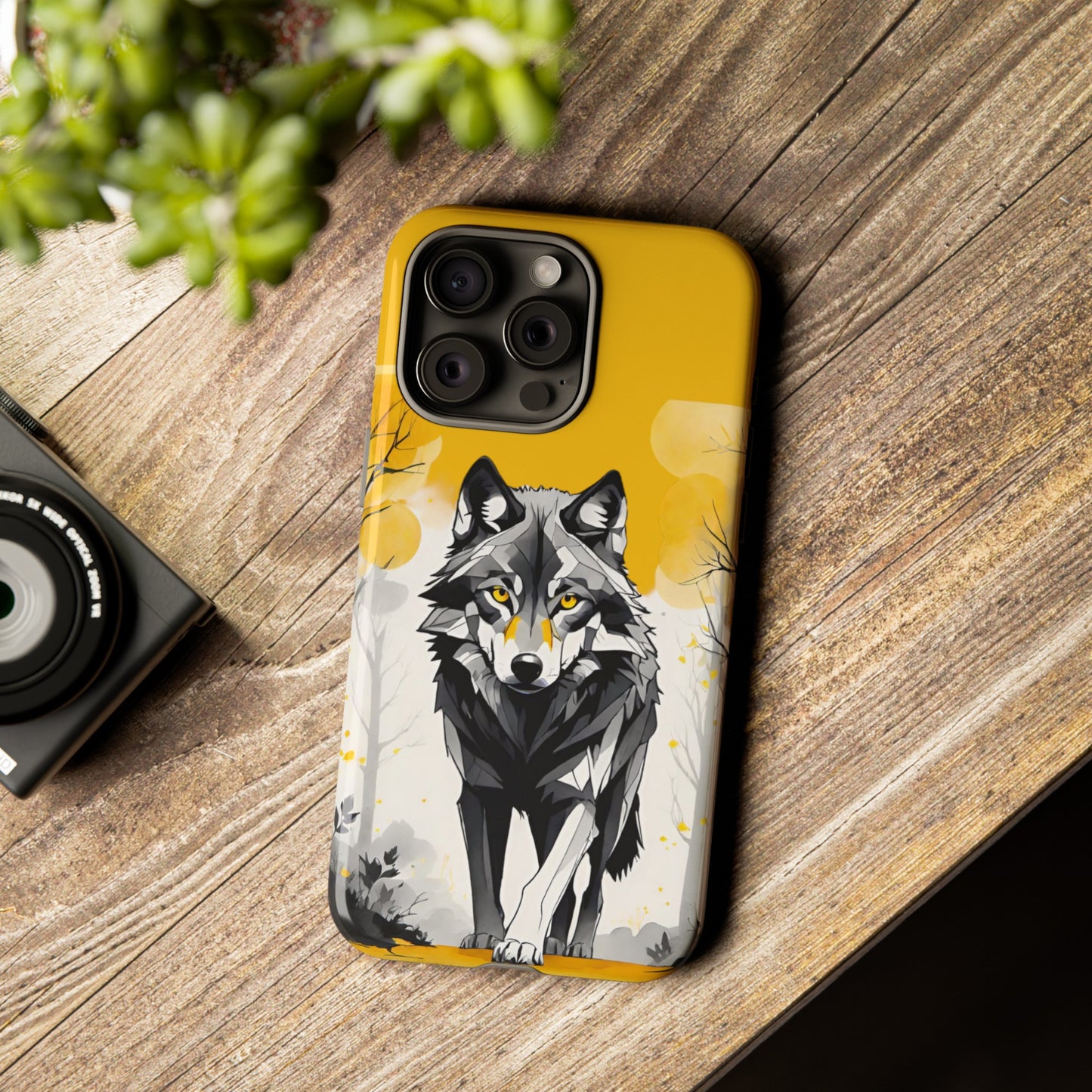 Lone Wolf Tough Phone Cases