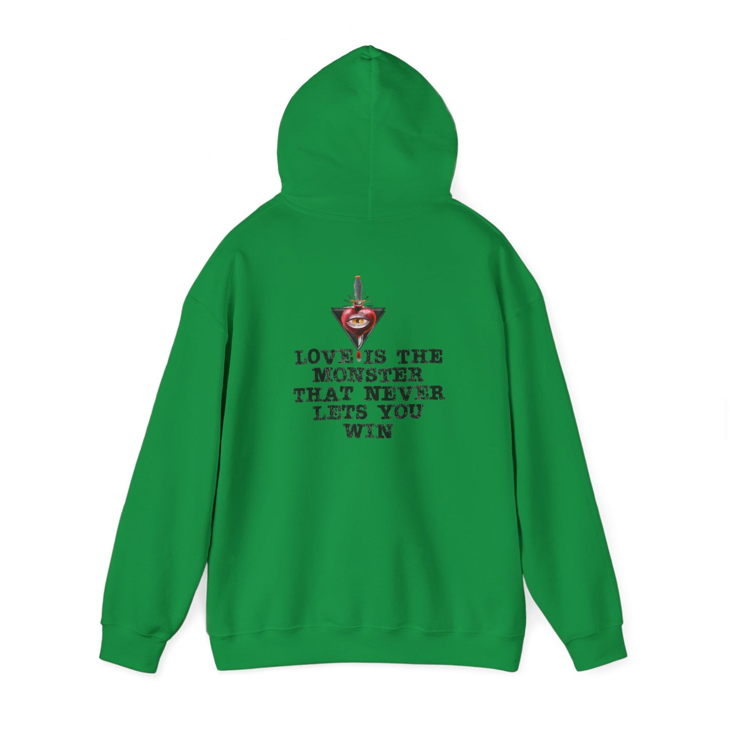 Love is the Monster Hoodie Sweatshirt