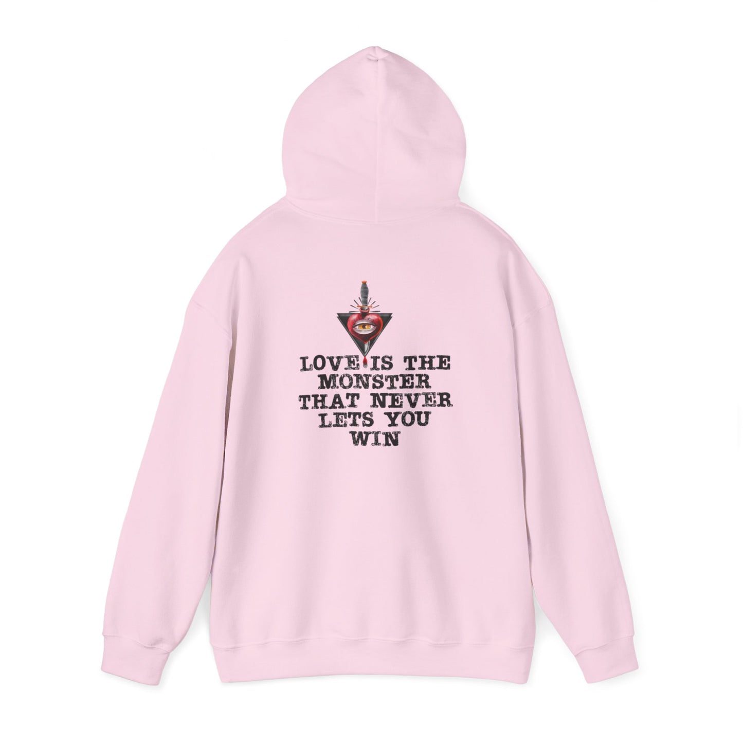 Love is the Monster Hoodie Sweatshirt