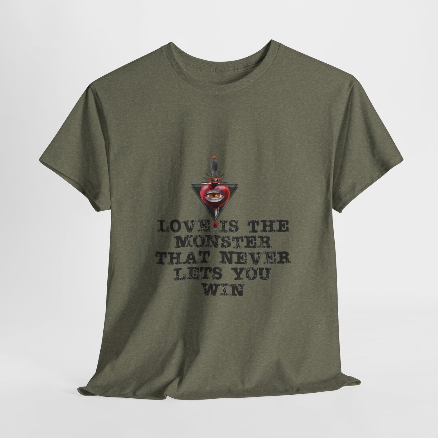 Love Is The Monster Comfy T-Shirt