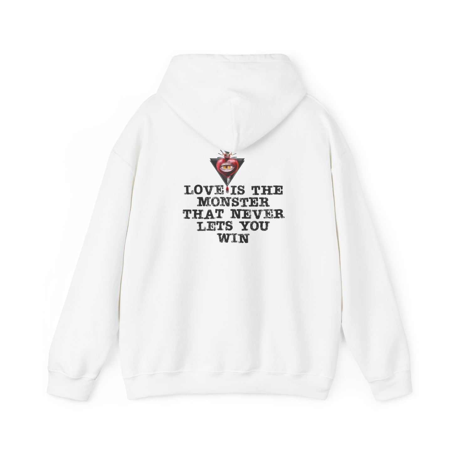 Love is the Monster Hoodie Sweatshirt