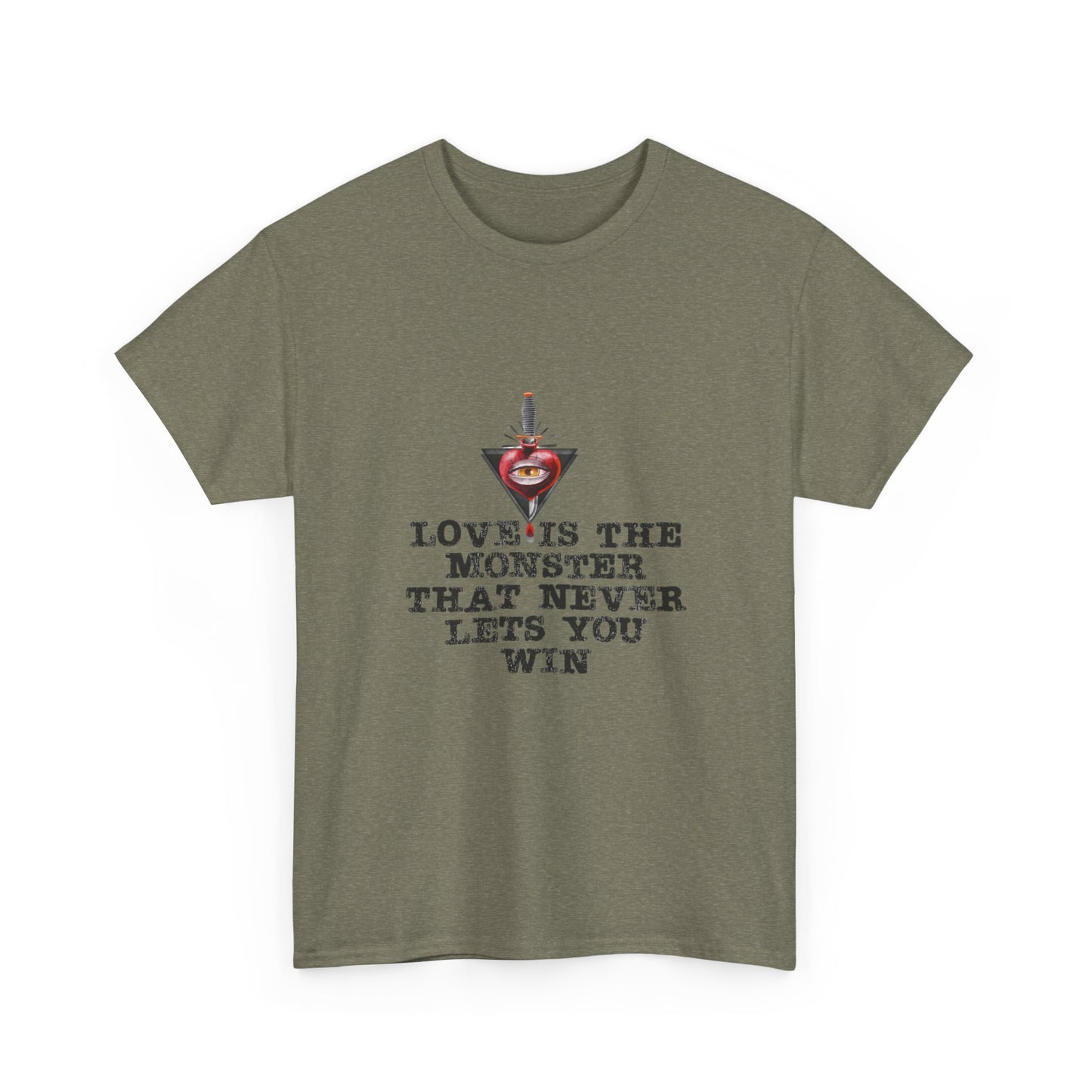 Love Is The Monster Comfy T-Shirt