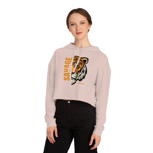 Savage Tiger - Cropped Sweatshirt