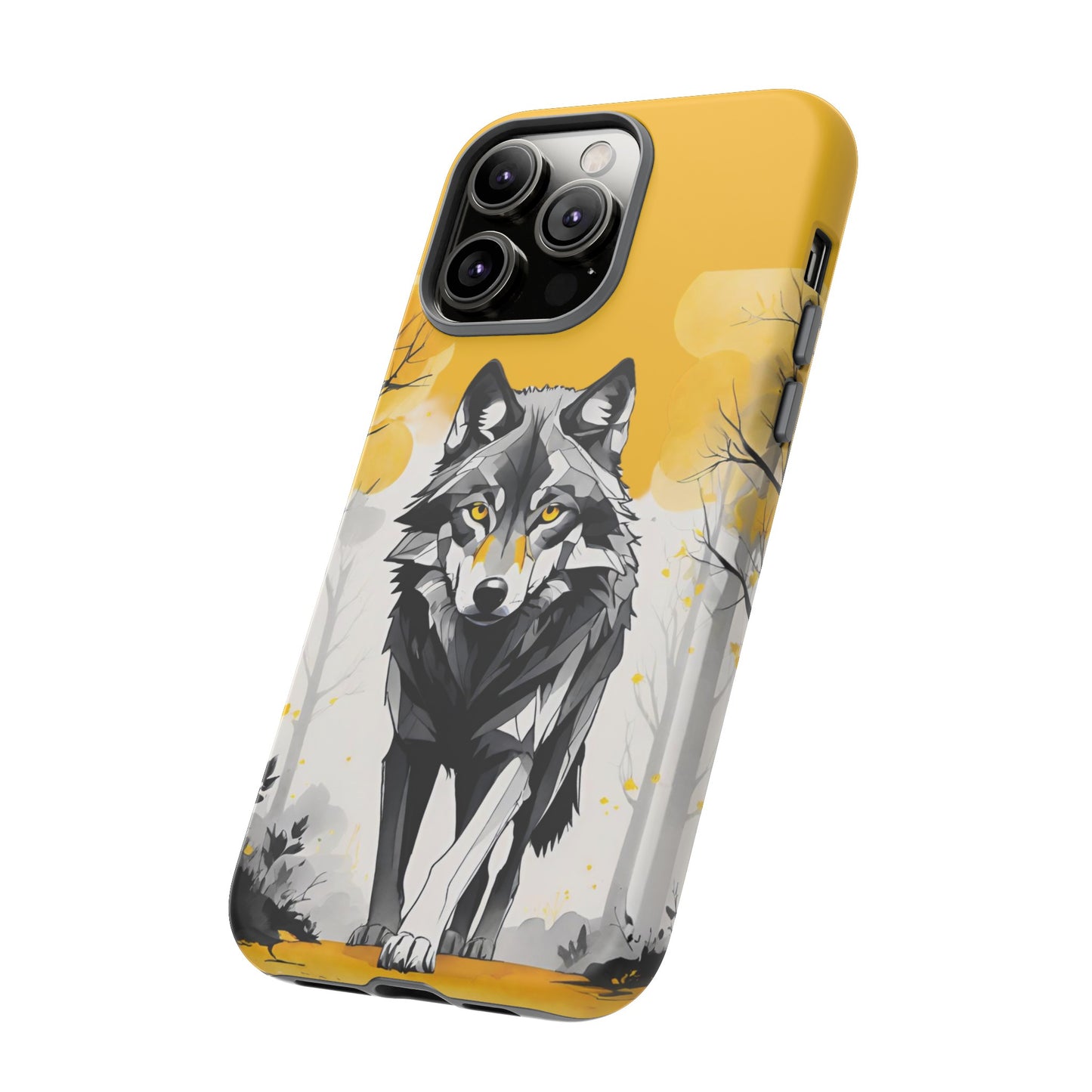 Lone Wolf Tough Phone Cases