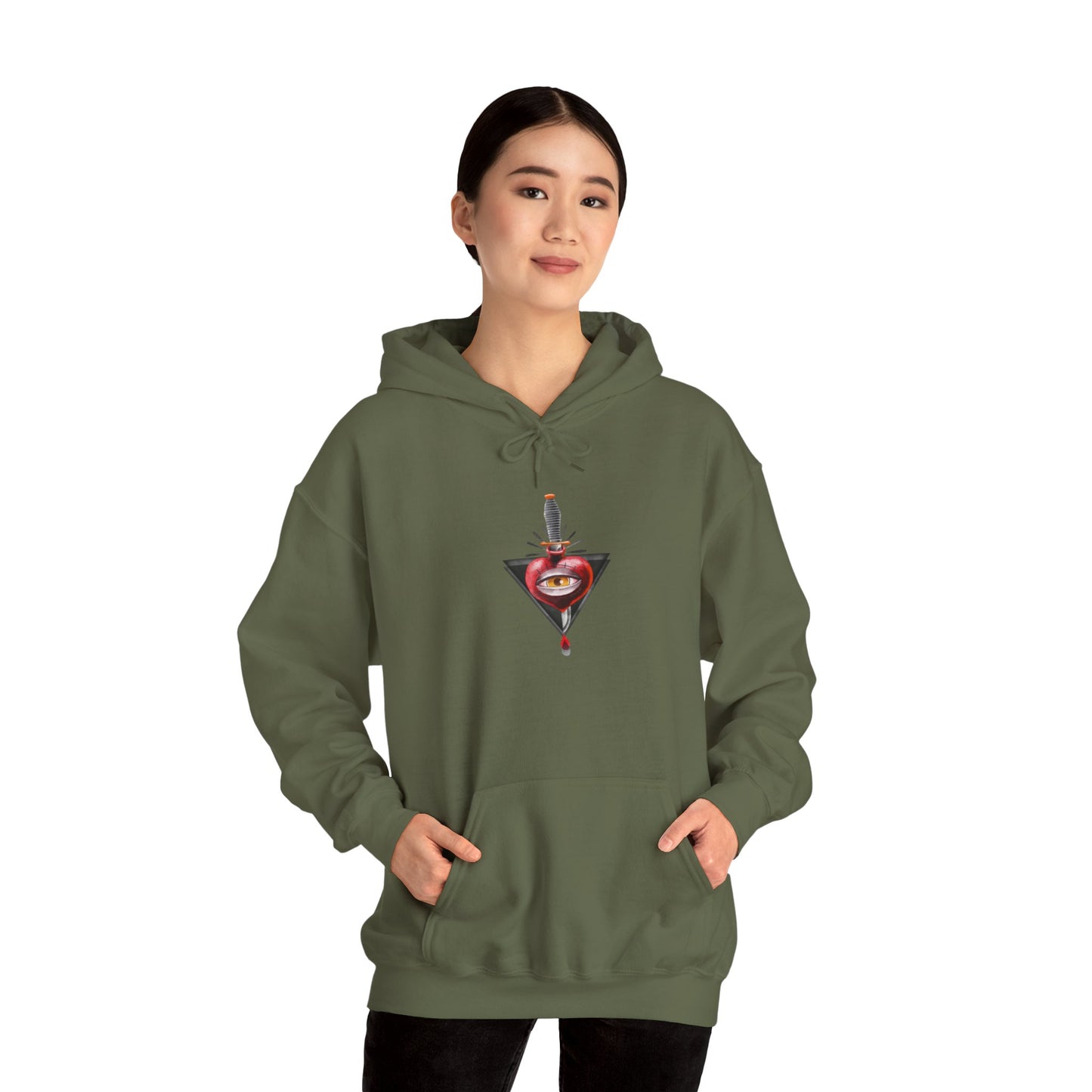 Love is the Monster Hoodie Sweatshirt