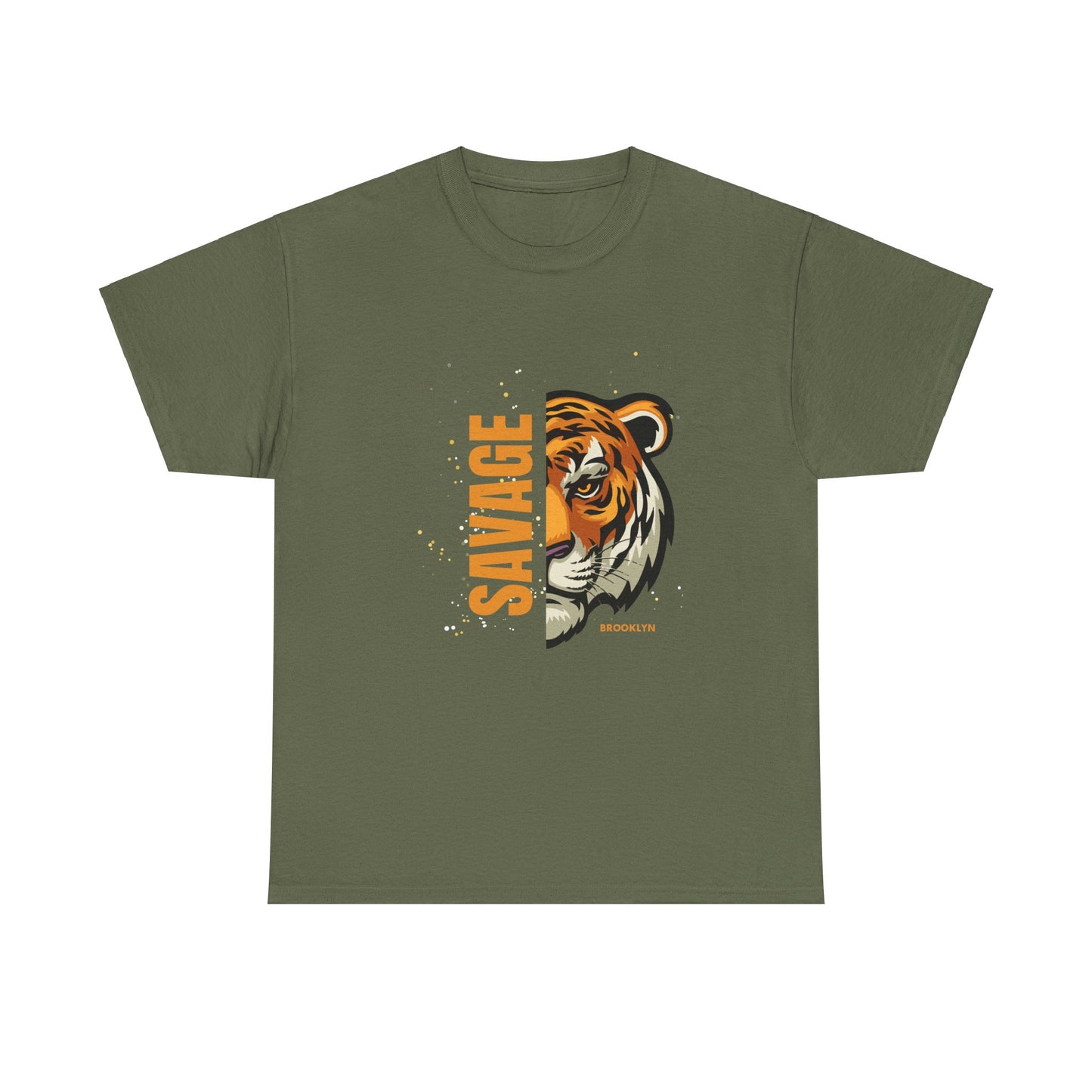 Savage Tiger Unisex Tee - Brooklyn Design