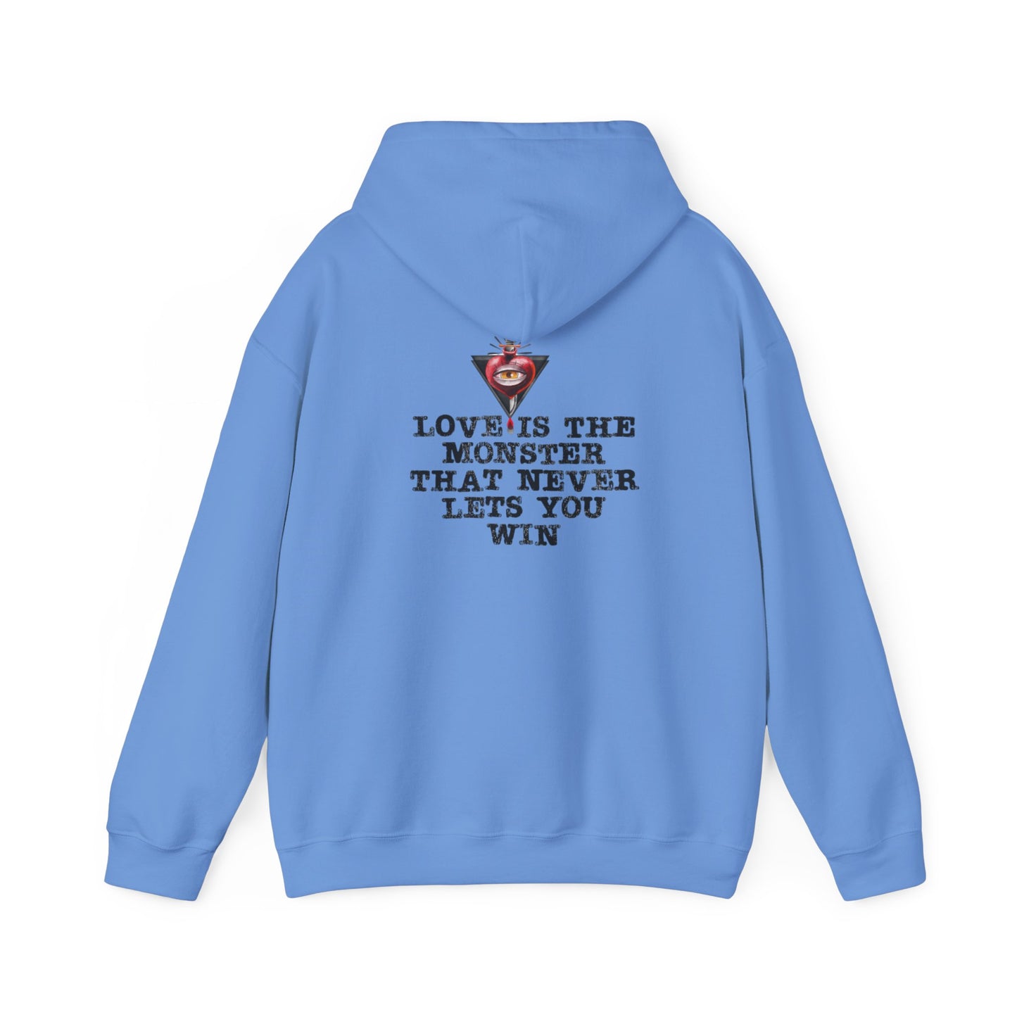 Love is the Monster Hoodie Sweatshirt