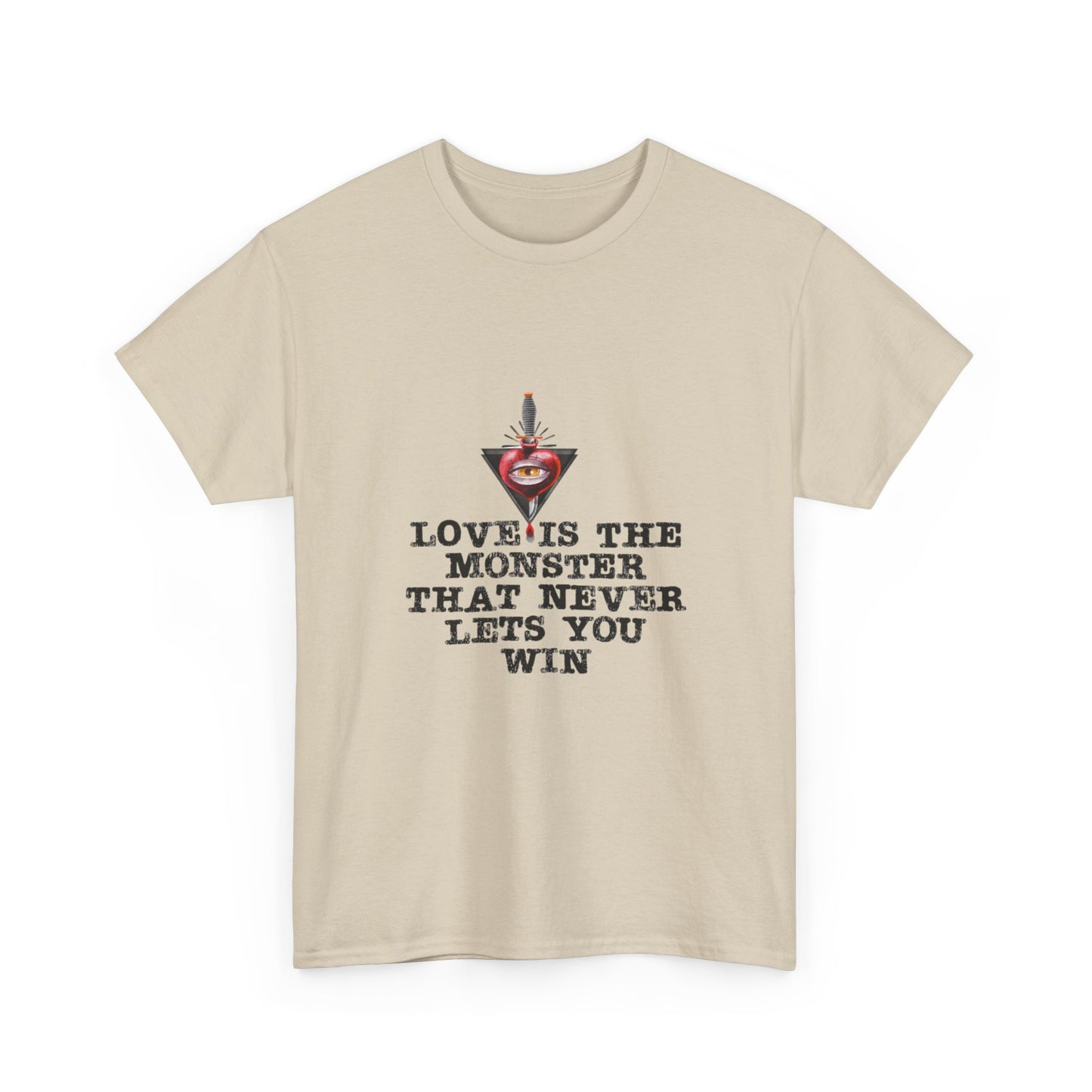 Love Is The Monster Comfy T-Shirt