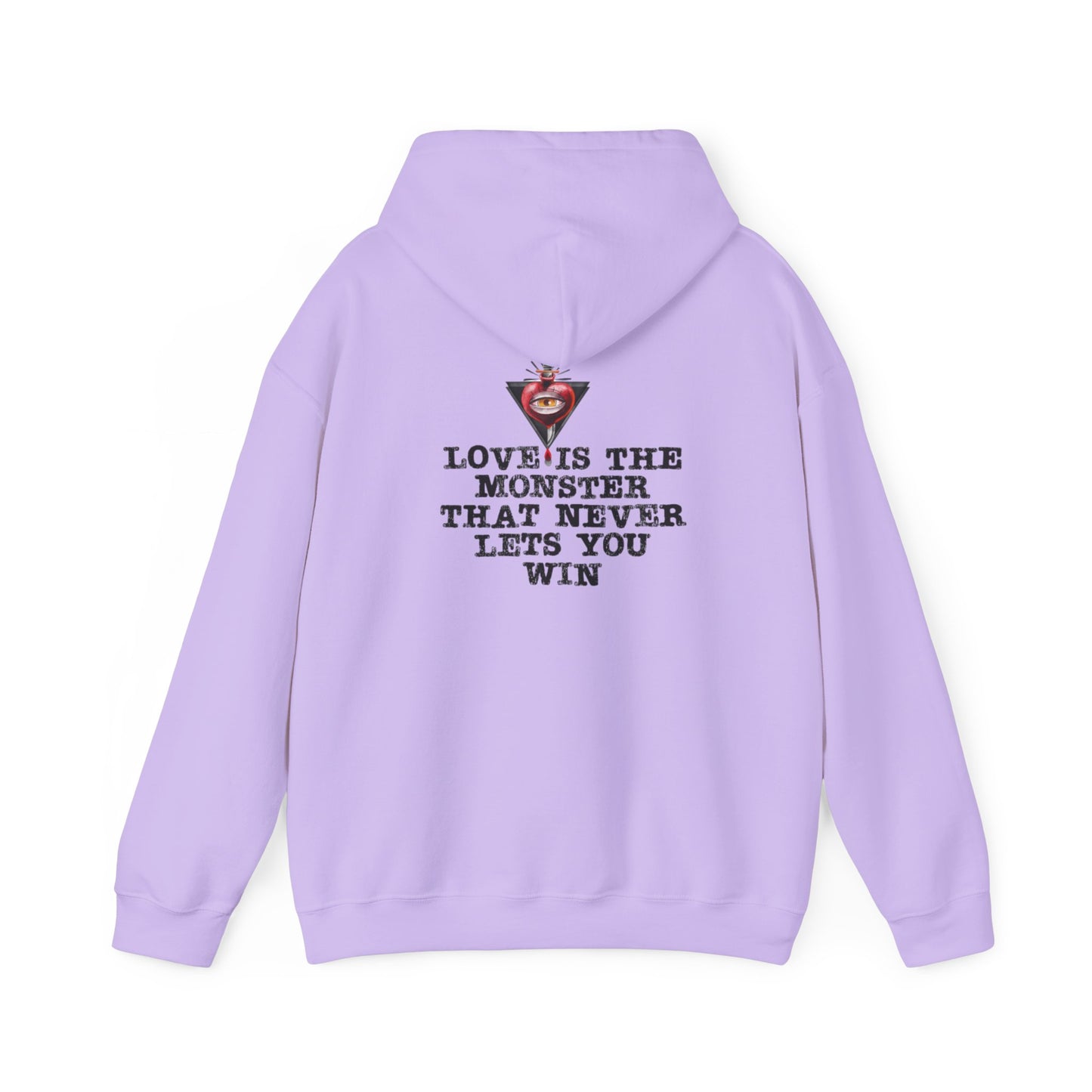 Love is the Monster Hoodie Sweatshirt