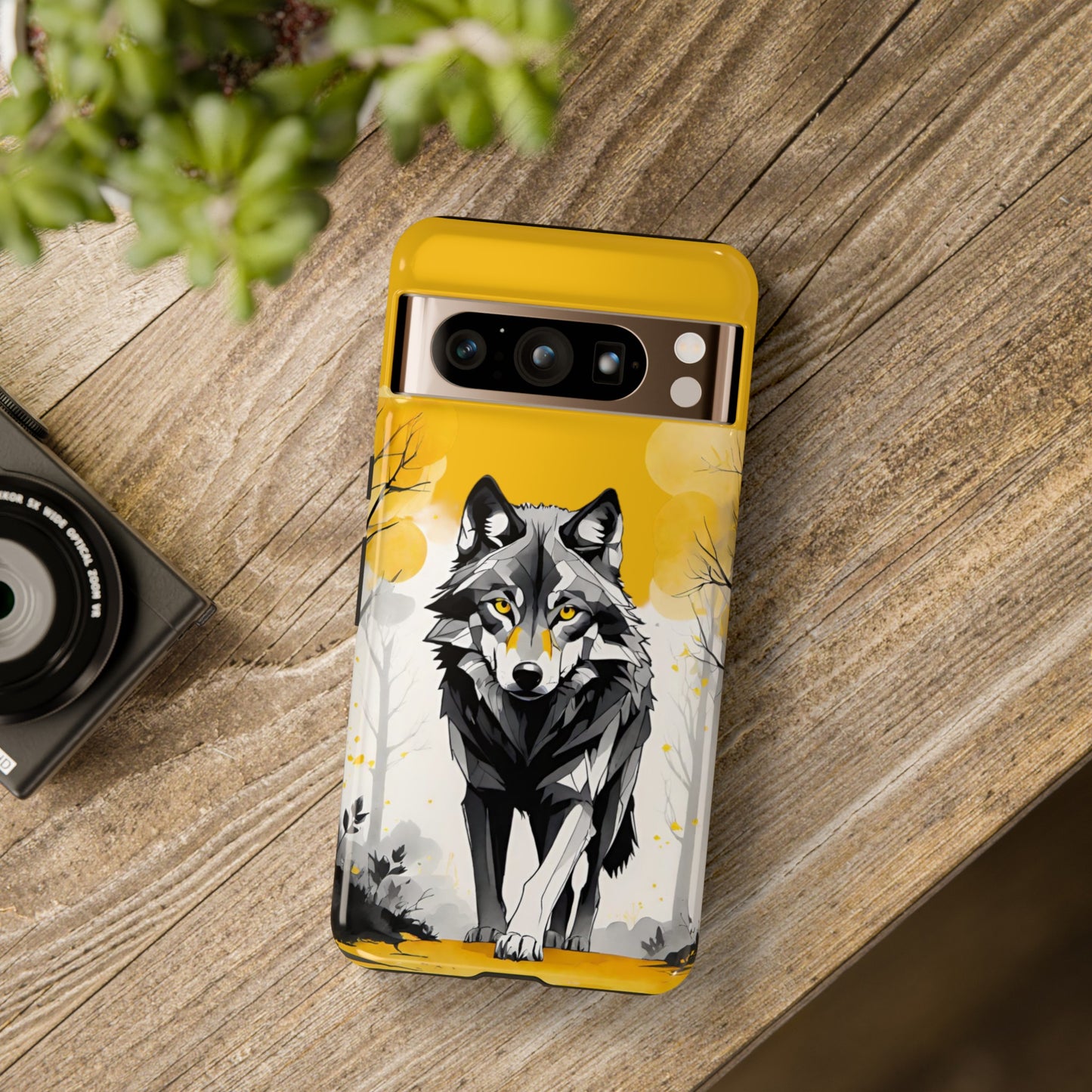 Lone Wolf Tough Phone Cases