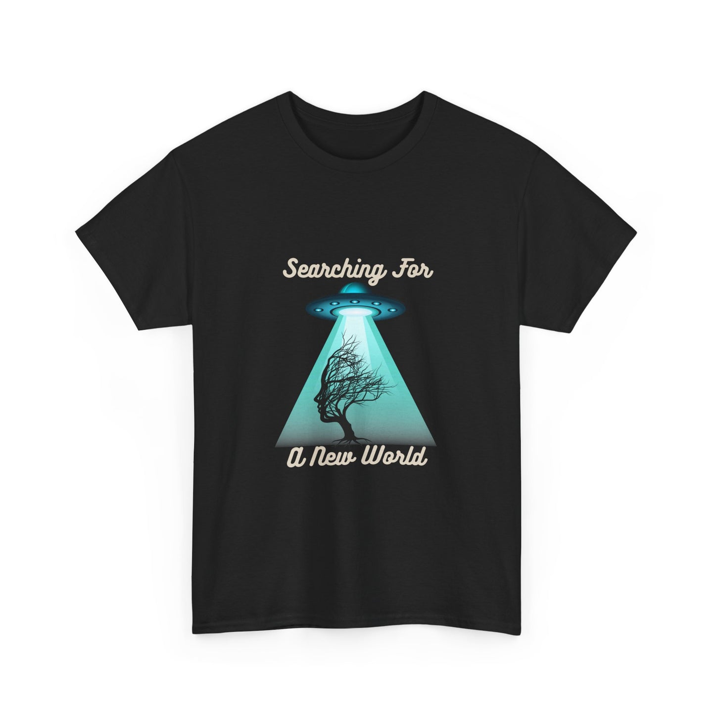 Searching for a New World Unisex Heavy Cotton Tee