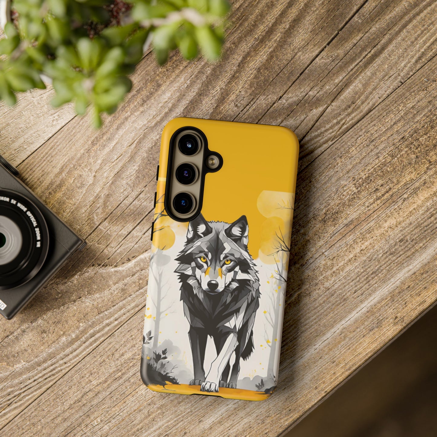 Lone Wolf Tough Phone Cases