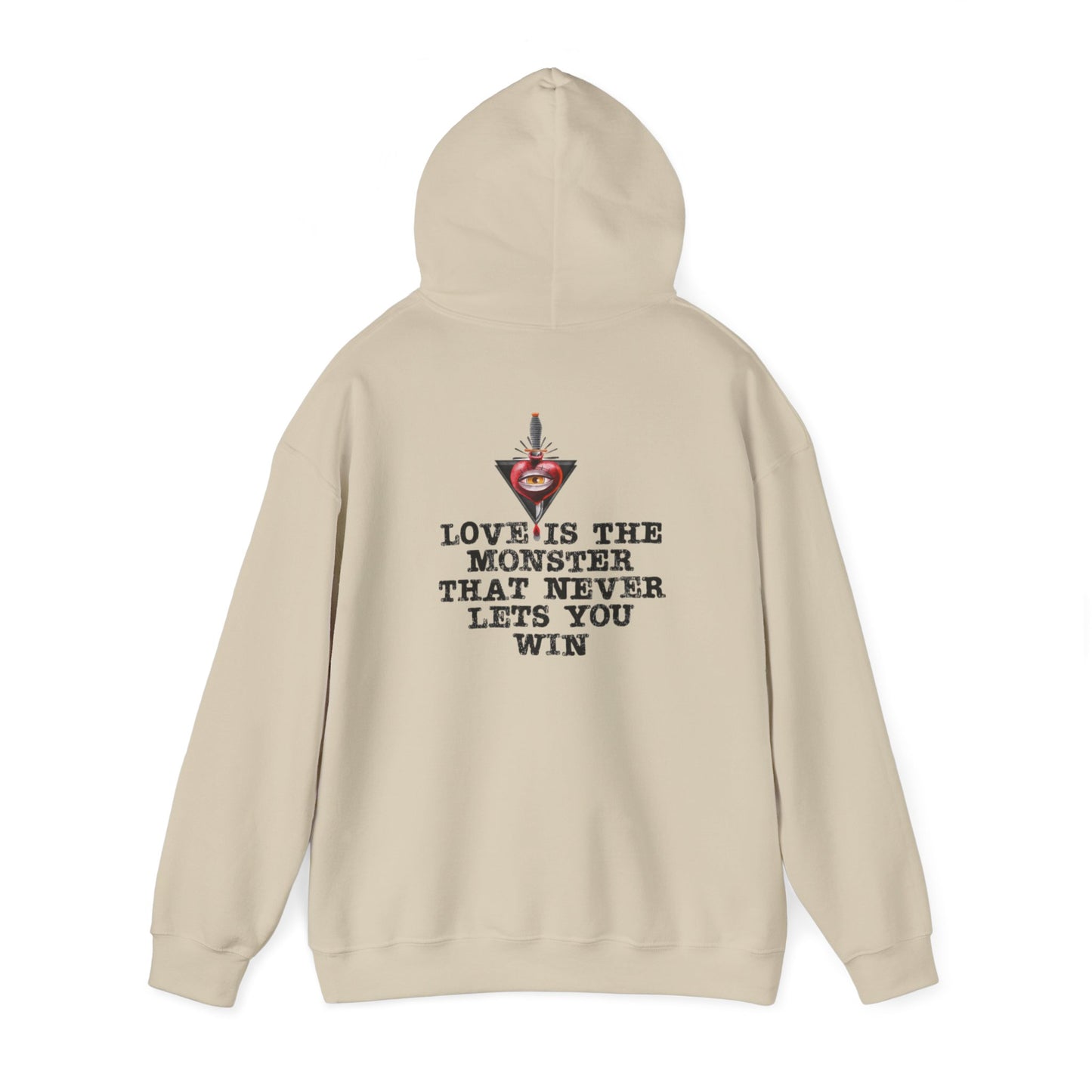 Love is the Monster Hoodie Sweatshirt