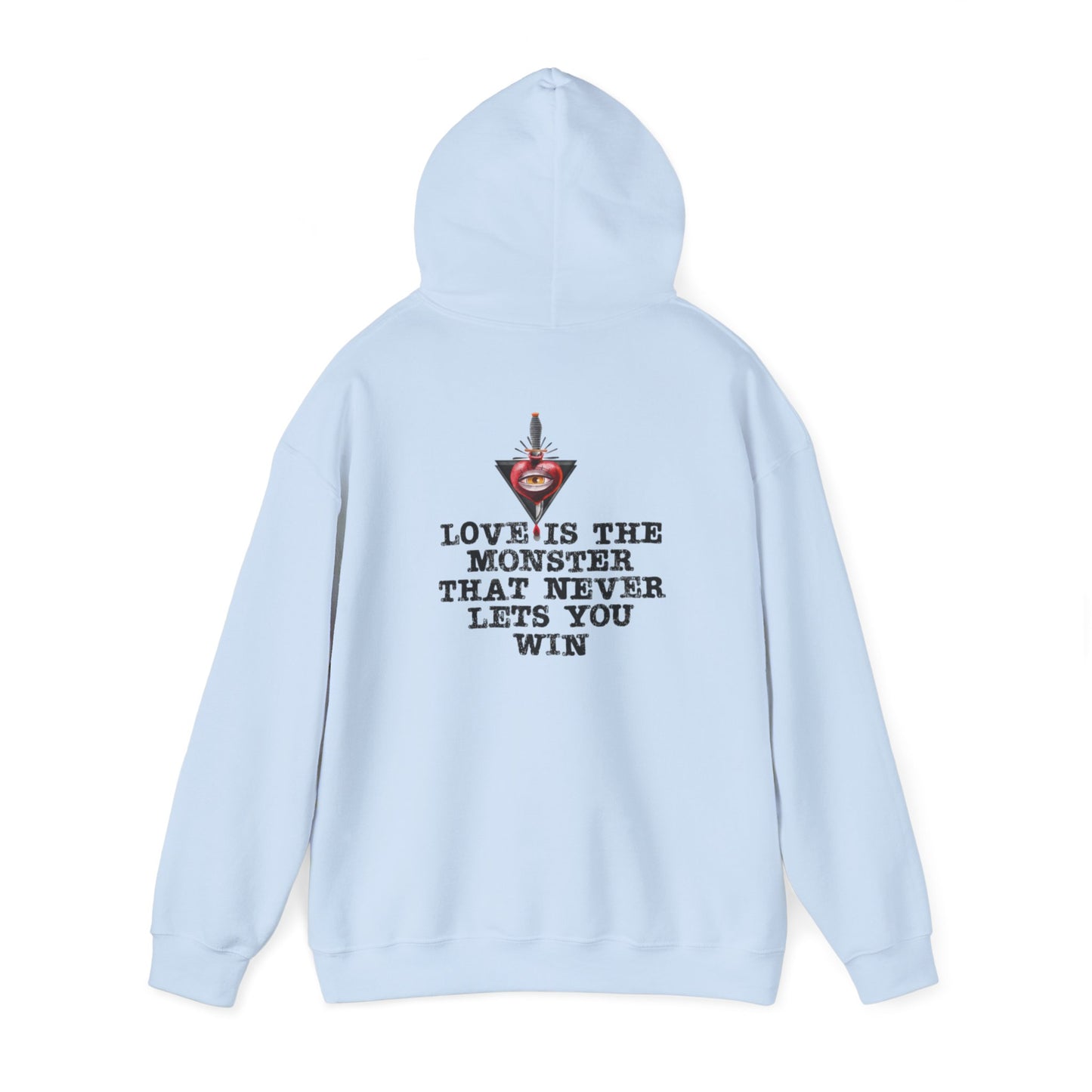 Love is the Monster Hoodie Sweatshirt