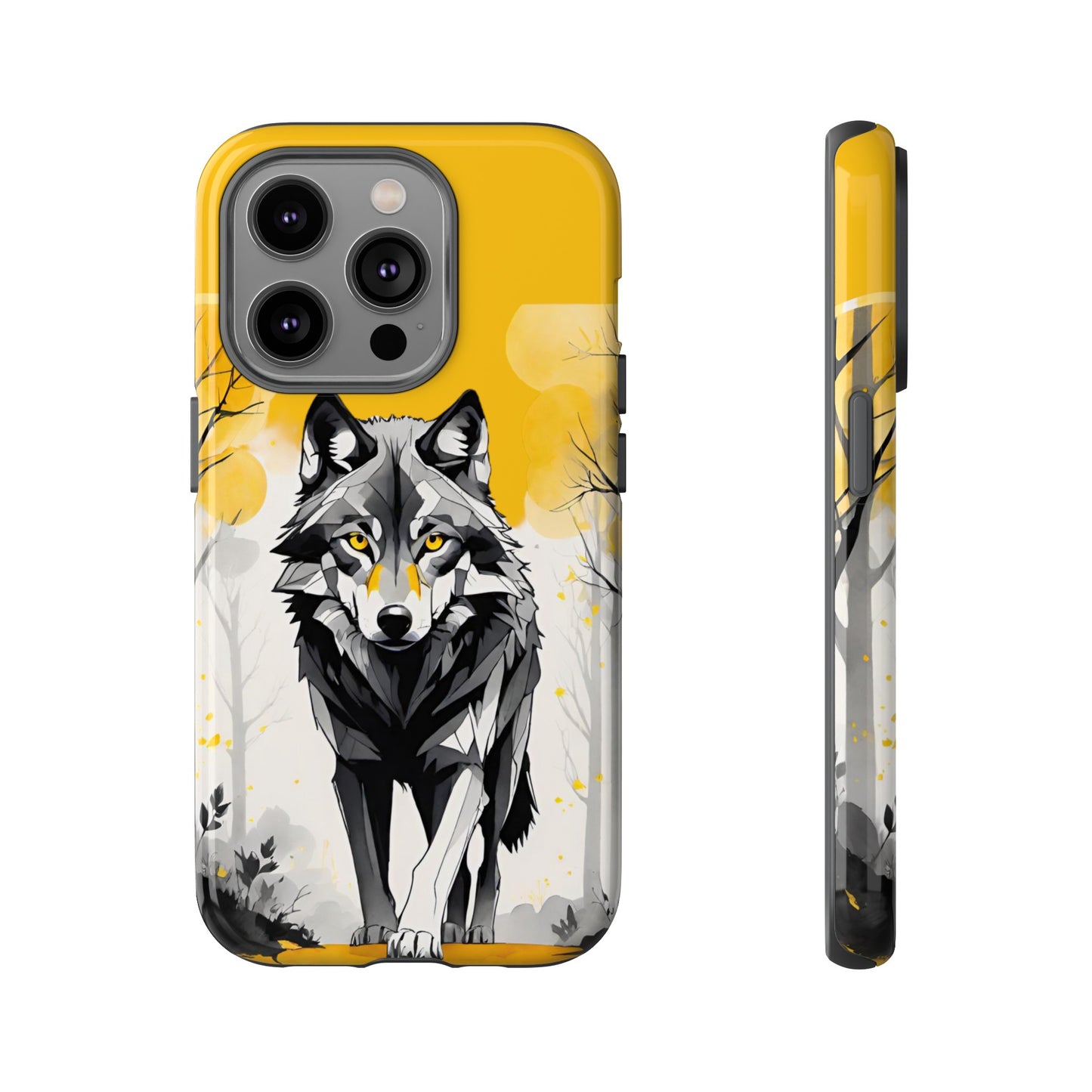 Lone Wolf Tough Phone Cases